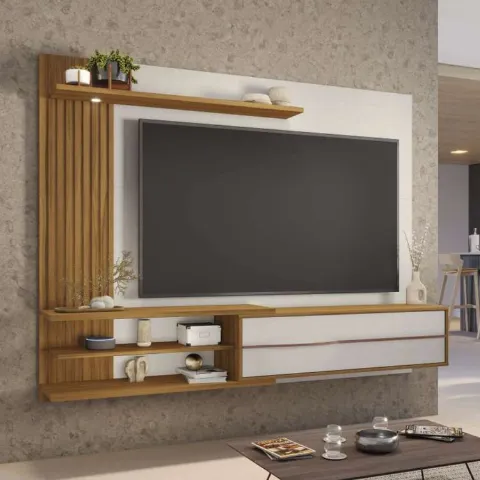 Painel NT 1355 182 Off White Tx.Freijo Trend Notavel