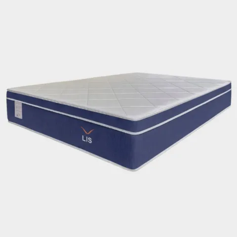 Colchao Casal Smart Lis Blue Molas Ensacadas 138x188x25 Plumatex