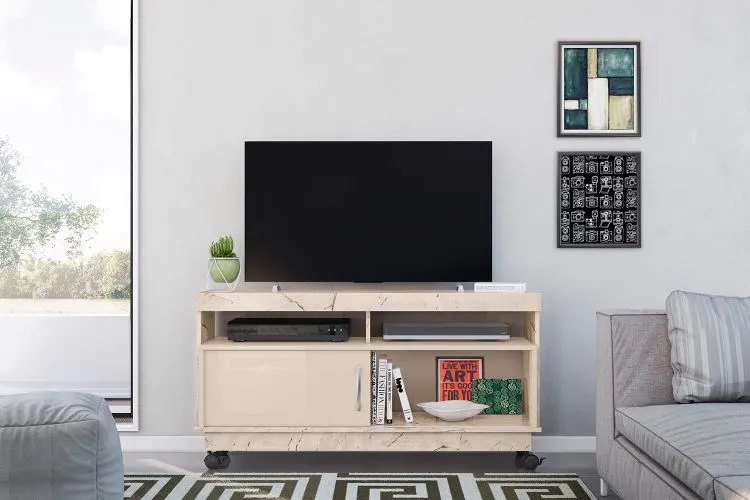 Rack Arthur Naturale Off White Madetec — Calacata/Of White