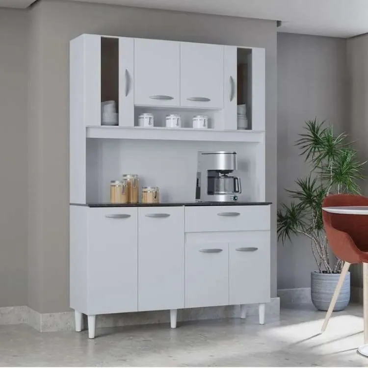 Kit Cozinha Coral 8P1G 120 Poquema — Branco