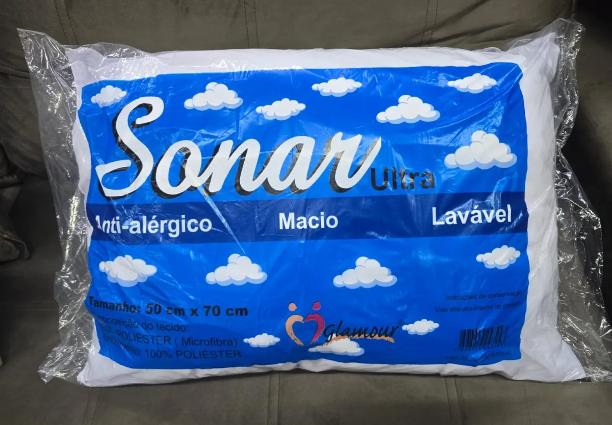 Travesseiro Sonar Ultra 50x70 FTT de Lima — Tavesseiro Sonar Ultra