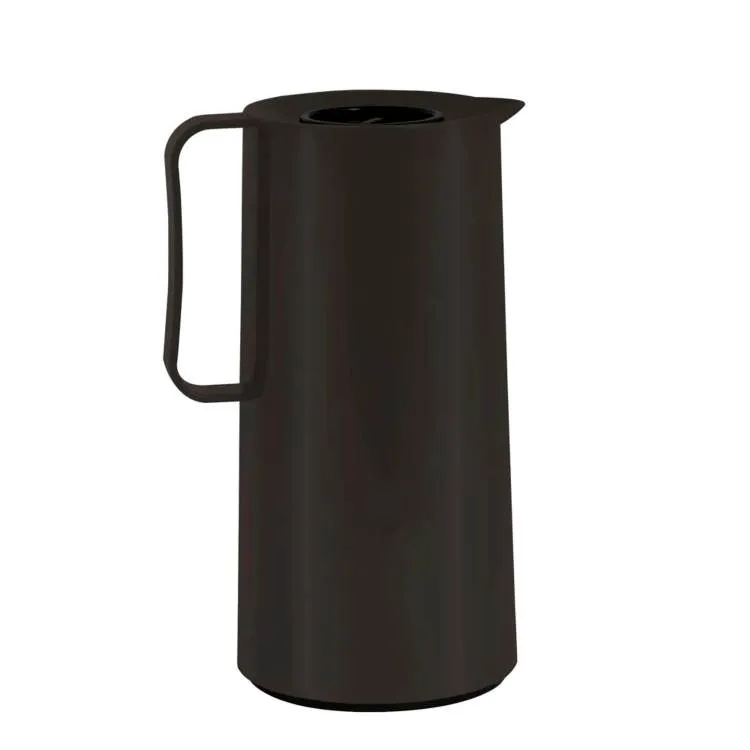 Bule Termico Haus 1000ml Alga Metalurgica Mor — Bule Termico Haus 1'000ml - Carvão