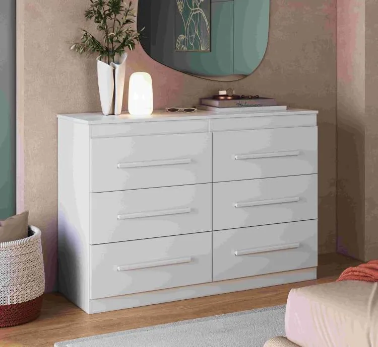 Comoda Arizona 6G Doripel — Branco