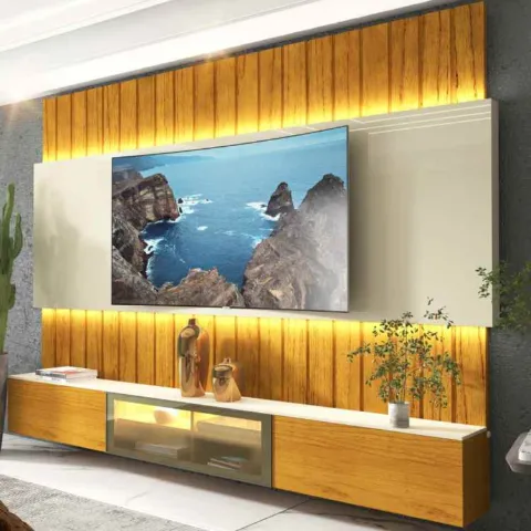 Home Soberano Reflecta 230 com LED Naturale.Off White Gelius