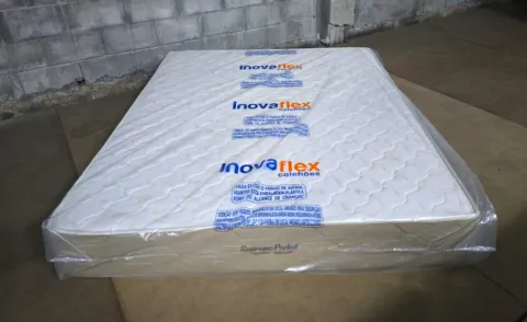 Colchao Casal Supreme Pocket Molas Ensacadas 138x188x27 InovaFlex