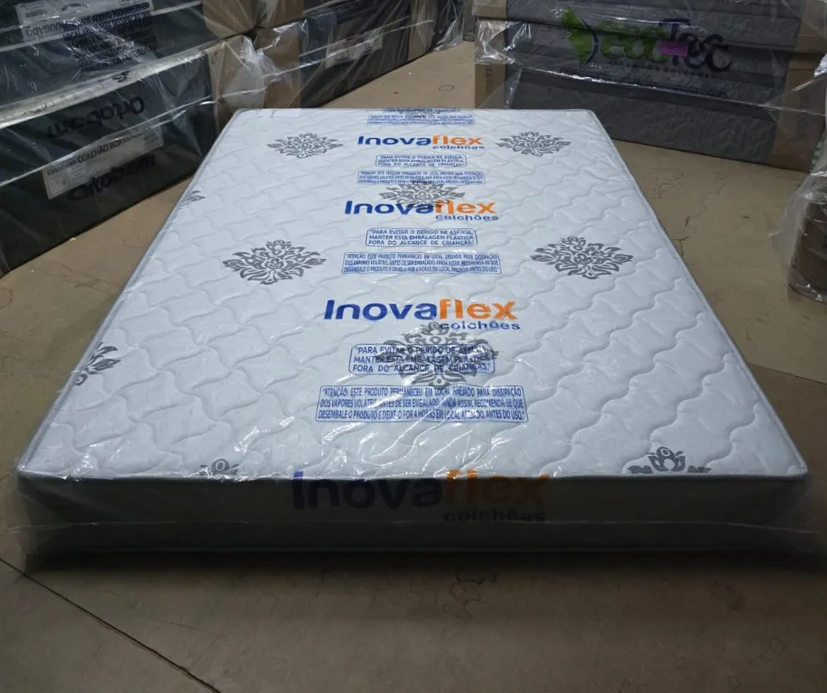 Colchao Casal Confort Premium D28 138x188x18 InovaFlex — Colchão Casal Confort Premium 138x188x18