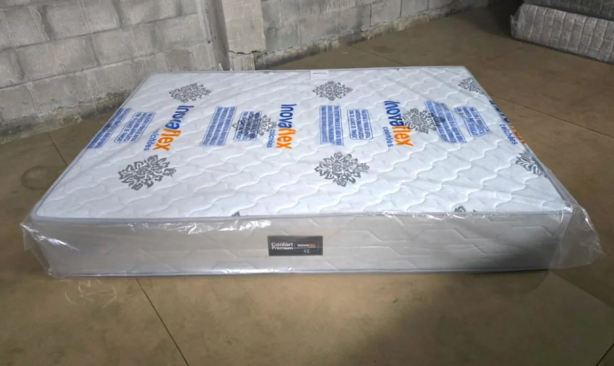 Colchao Casal Confort Premium Plus D28 138x188x27 InovaFlex — Colchão Queen Confort Premium Plus 158x28
