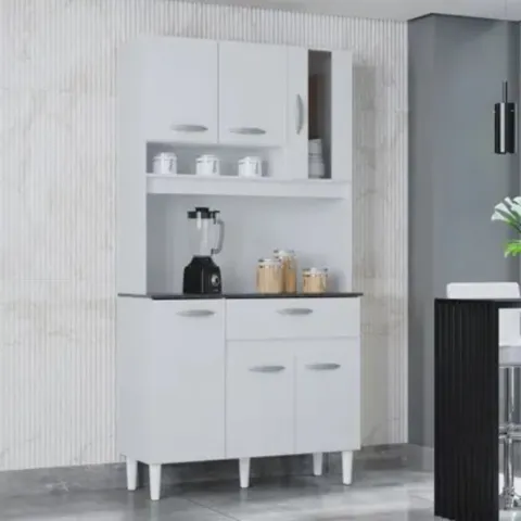 Kit Cozinha Coral 6P1G 90 Poquema