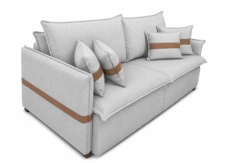 Sofa Retratil Reclinavel sem Caixa Leticia 220 Linho Saturno Azul 14 Idealle — Linho Gelo