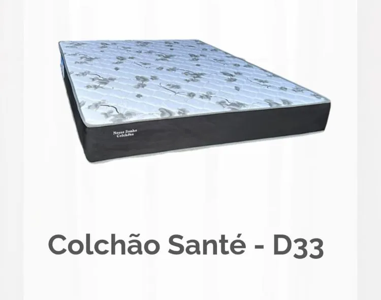 Colchao Casal Sante D33 138x188x14 Nosso Sonho — Colchão Santè D33