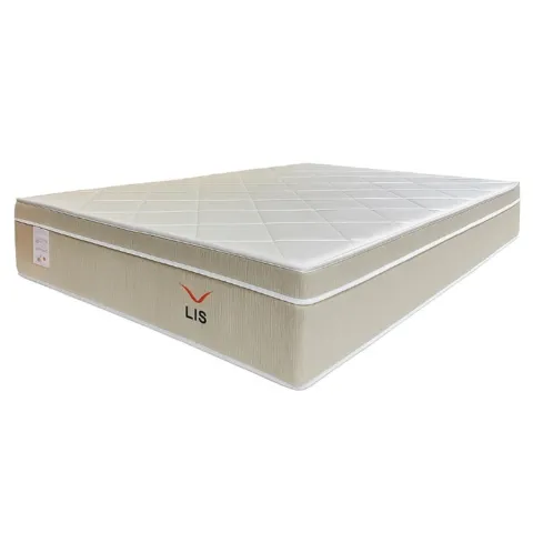 Colchao Casal Smart Lis Molas Bege Ensacadas 138x188x25 Plumatex