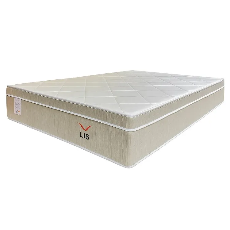 Colchao Casal Smart Lis Molas Bege Ensacadas 138x188x25 Plumatex — Colchão Queen Lis PKT 158x198x26