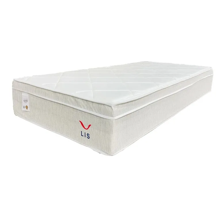Colchao Casal Smart Lis Molas Bege Ensacadas 138x188x25 Plumatex — Colchão Solteiro Lis PKT - 88x188x26