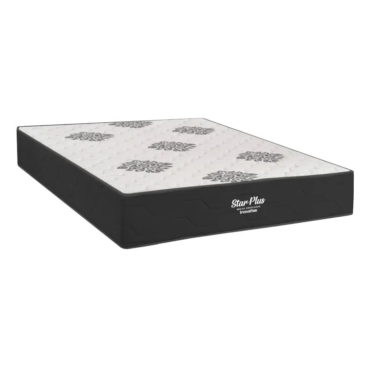 Colchao Casal Star Plus Molas Pocket 138x188x25 InovaFlex — Colchão Casal Star Plus 138x188x25
