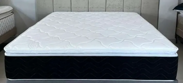 Colchao Casal Premium D45 com Pillow Top 138x188x32 EcoTec — Colchão Casal Premium D45 138x188x32