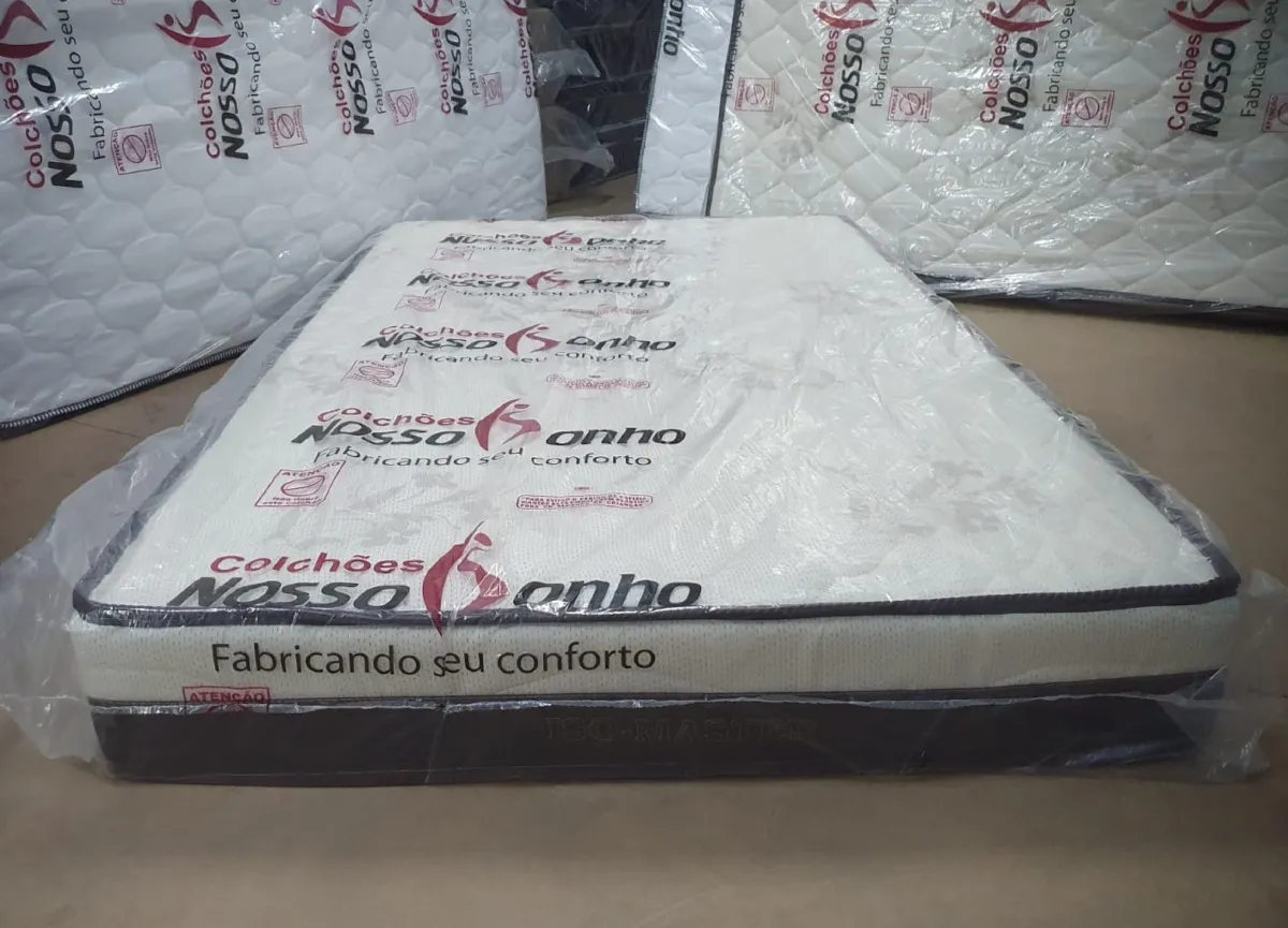 Colchao Casal Iso Master Passione D28 138x188x19 Nosso Sonho — Colchão Viuva Iso Master 128x188x19