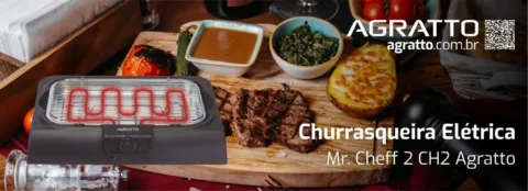 Churrasqueira Eletrica CH2 01 127v 18000w Agratto
