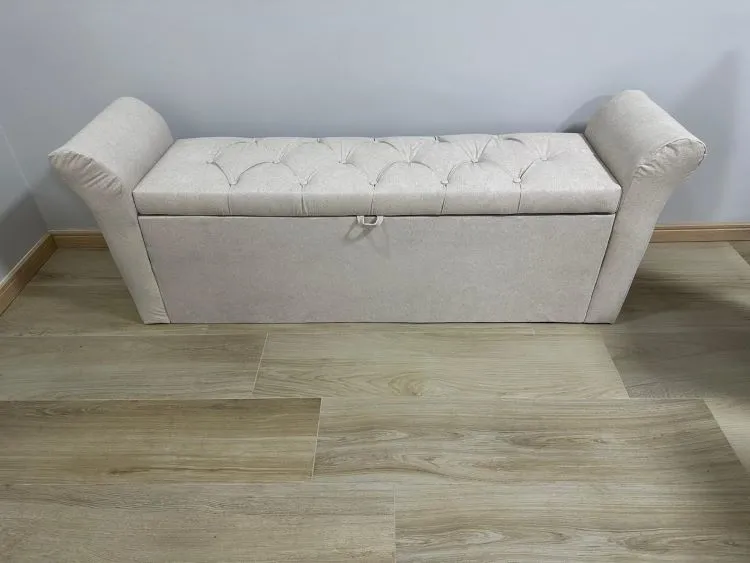 Recamier Queen Dacar 158 Linhao Cafe SR Cabeceiras — Recamier Queen Dacar - Linhão Palha