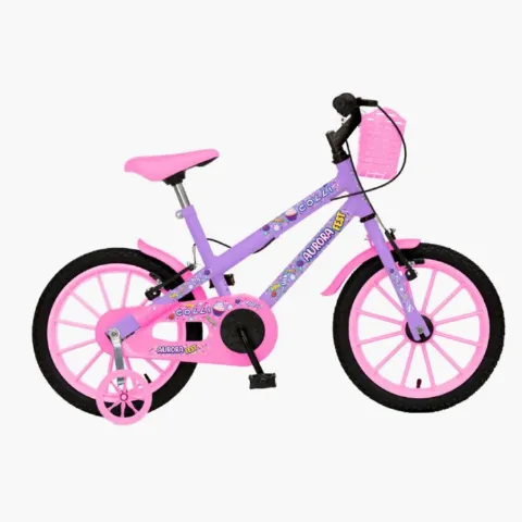 Bicicleta Infantil Colli Aurora Aro 16 Lilas Cod 203.37D EM Colli