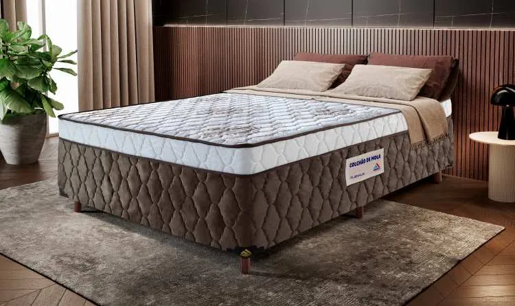 Colchobox Casal Plennus Molas Ensacadas 138x188x59 America Colchoes — Colchobox Casal Venus Molas Ensacadas