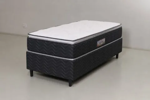Colchobox Solteiro Prestige Molas Ensacadas com Extra Pillow Top 88x188x47 EcoTec