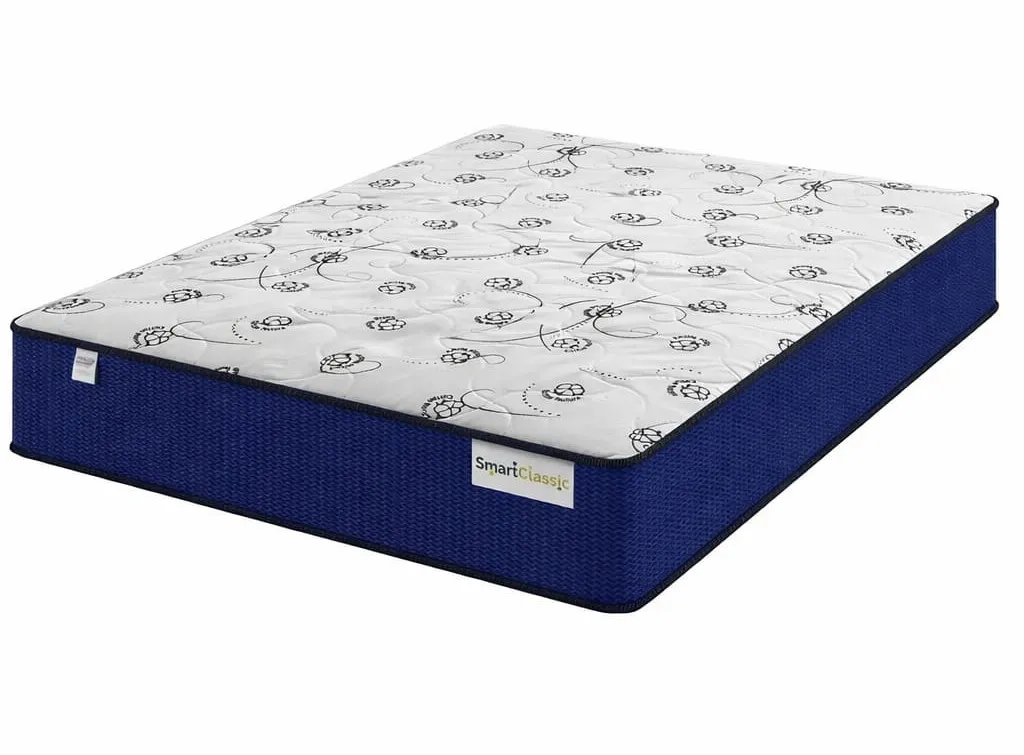 Colchão Casal Smart Classic Molas Ensacadas 138x188x22 Azul Plumatex — Colchão Casal Smart Classic Azul - 138x22