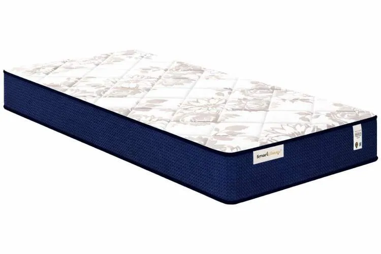 Colchão Casal Smart Classic Molas Ensacadas 138x188x22 Azul Plumatex — Colchão Solteiro Smart Classic - 88x22