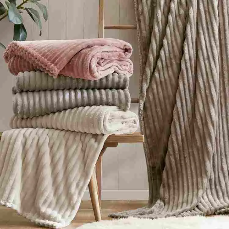 Cobertor Casal London 180x220 Corttex — Cores Sortidas: Bege/Cinza/Rose/Taupe