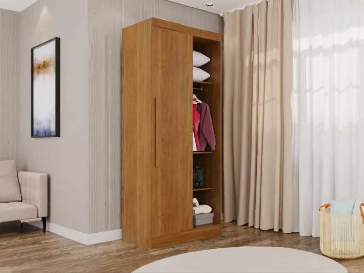 Modulado Canto Fortaleza 1P Cinamomo/Off White Salleto — Cinamomo