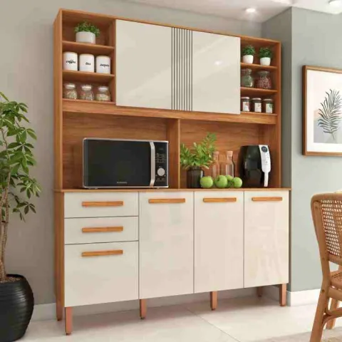 Kit Cozinha Malaga 6P2G Fellicci
