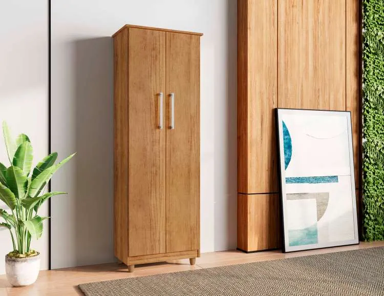 Multiuso Armario Nina II 1V Rud Rack — Cedro