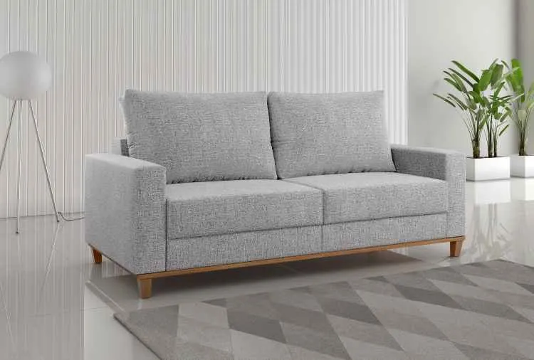 Estofado Living Felicia 180 3 Lgs Linhao Nanquim Viero — Linhão Nanquim