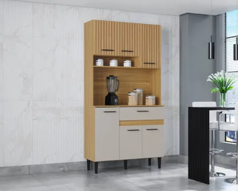 Kit Cozinha Carol 6P1G 1V Poquema