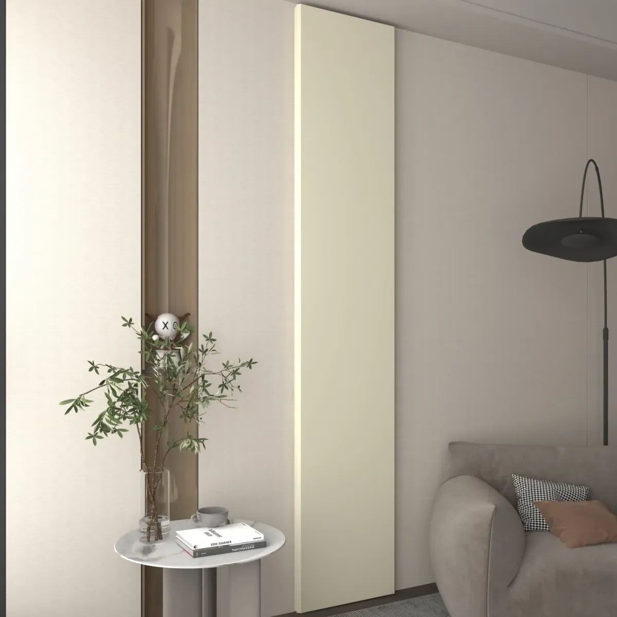 Painel Realce 220 2V Gelius — Off White