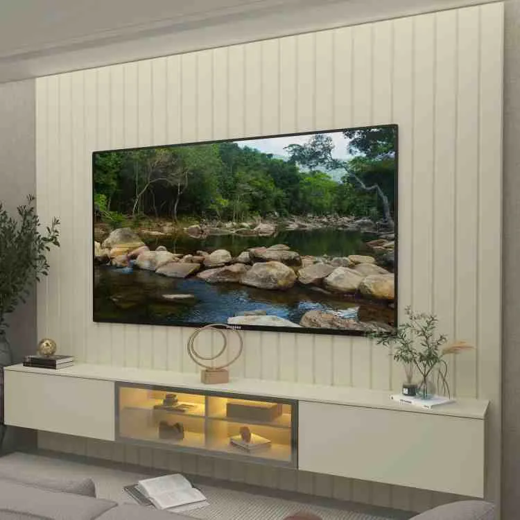 Home Majestade/Luminare Ripado 230 com LED 5V Gelius — Off White/Off White