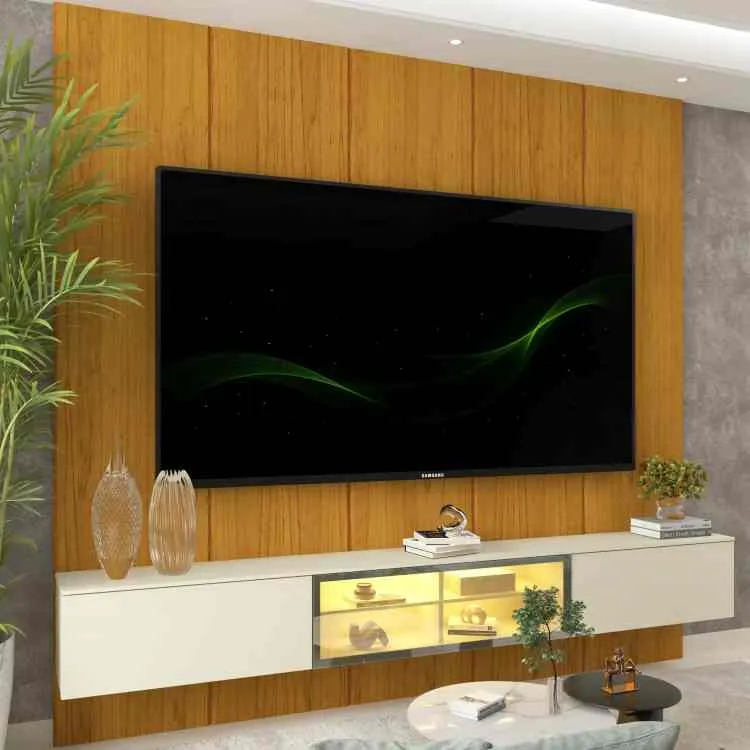 Home Realce/Luminare 220 com LED 4V Gelius — Naturale/Off White
