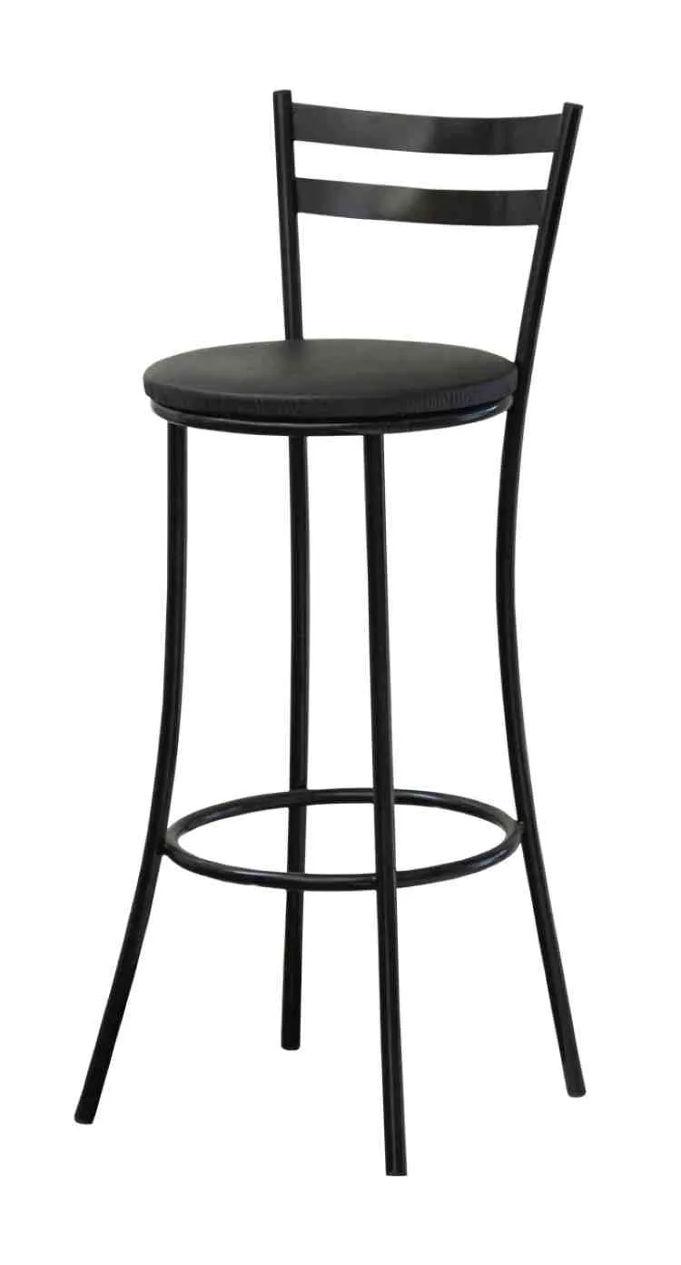 Banqueta de Bar BV 15 / Villarte — Preto