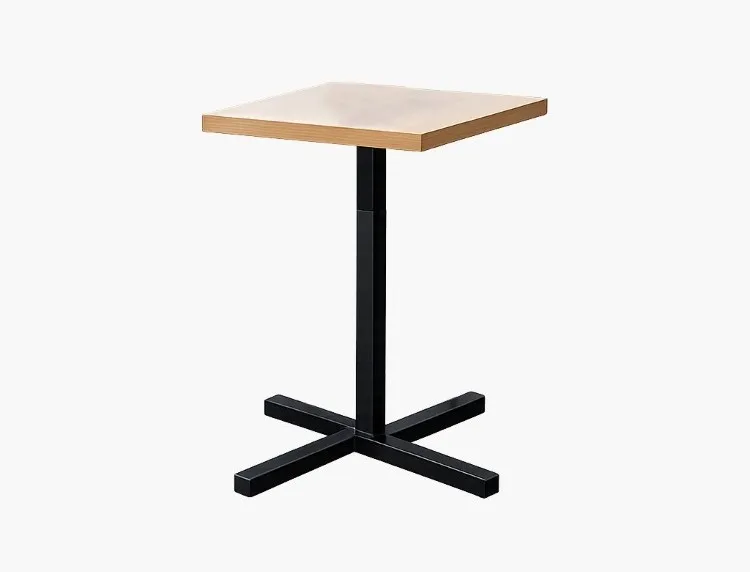 Mesa de Bar MV 6020 60x60 Villarte — Preto/Dakar