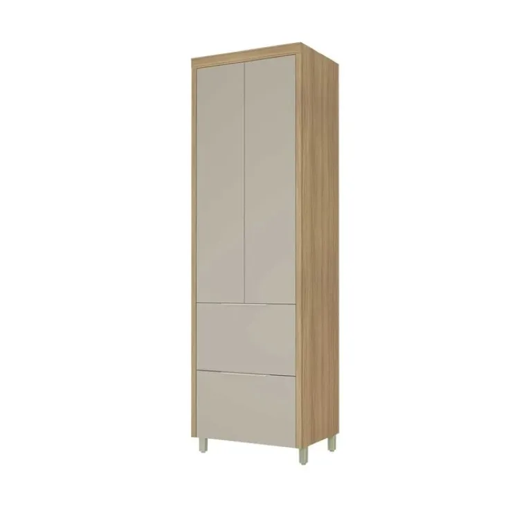 Balcao Marquesa 80 1P1G Nature/Greige 1V Nesher — Paneleiro Marquesa 70 2P2G - Nature/Greige