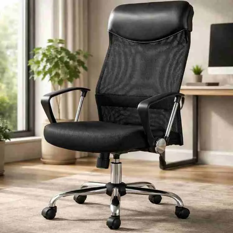 Cadeira Presidente Comfort Preto Bulk — Cadeira Presidente - Preto