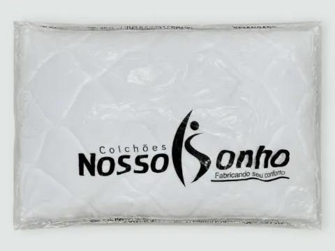 Travesseiro Flocos Nosso Sonho 60x40 Nosso Sonho