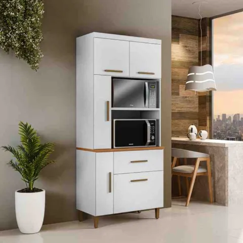 Paneleiro Multi Big 90 5P1G2N da Arte Moveis