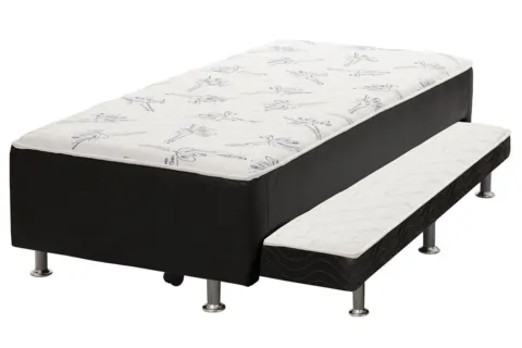 Colchobox Solteiro Union Ortopedico com Cama Auxiliar 88x47 Ortobom