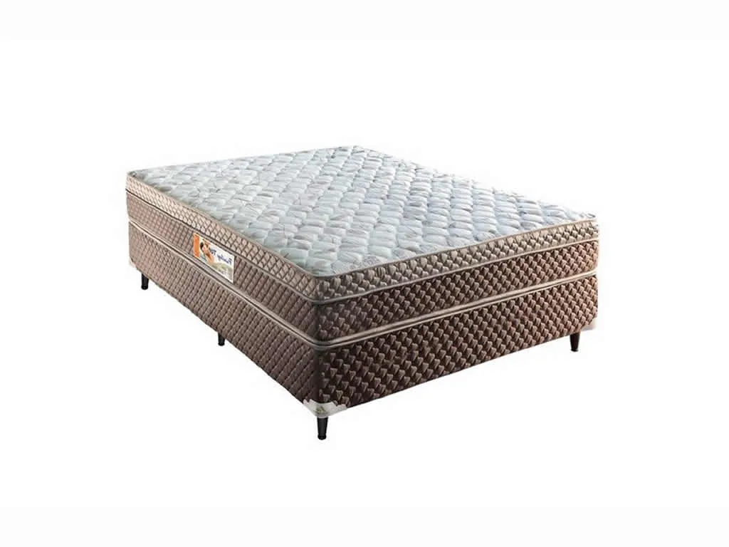 Colchobox Casal RondoComfort Light 138x48 Rondomoveis — RondoComfort Solteiro - Marrom/Bege