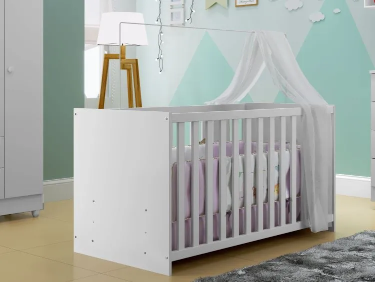 Berco Life Amadeirado.Branco Tigus — Branco