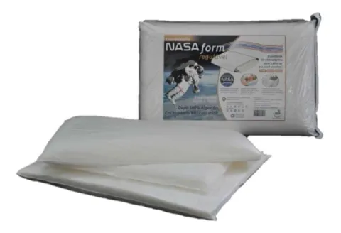 Travesseiro Visco Ajute Nasa Form Regulavel 50x70 Eco Brasil