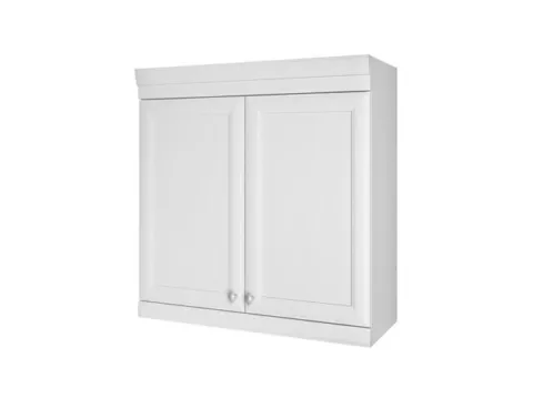 Armario Aereo 80 2P Americana Branco Nesher