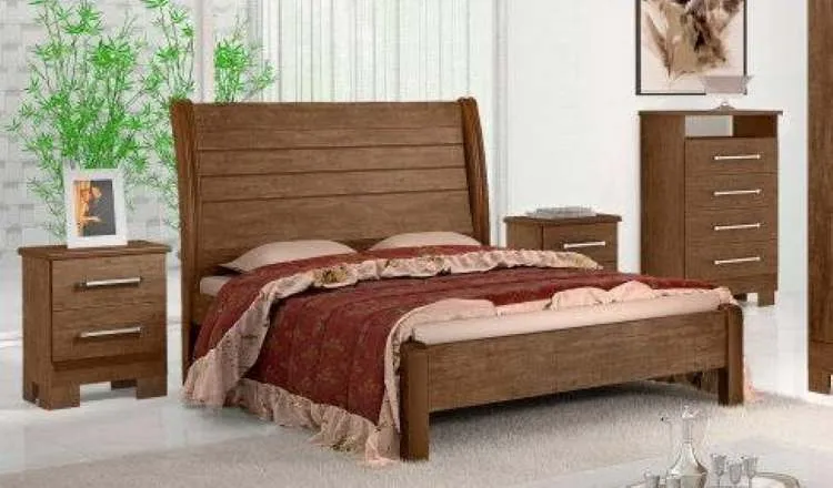 Cama Queen Esmeralda D Doro — Ipê
