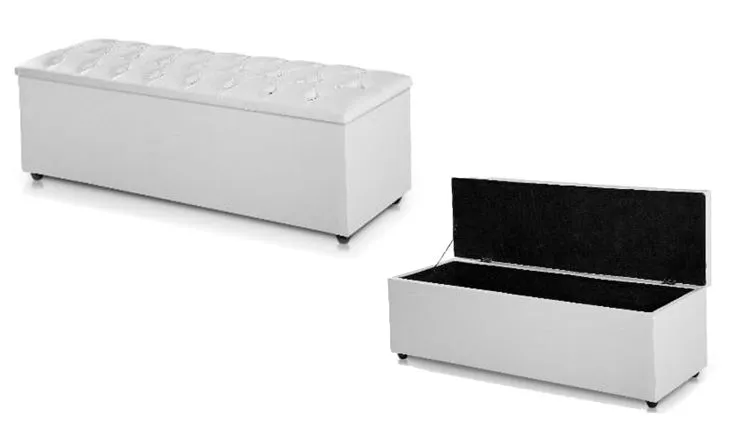 Recamier Casal Dubai Corino Azul SR Cabec — Casal Corino Branco