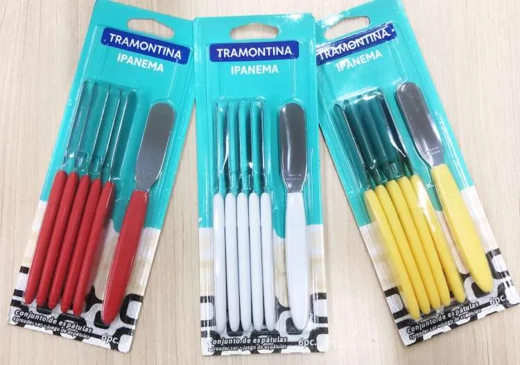Jogo Espatulas Ipanema 6Pcs Tramontina — Diversos